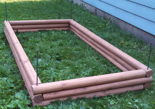 landscaping timbers raised garden beds