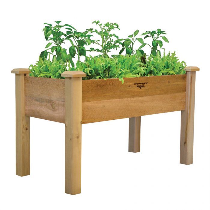 raised bed with legs
