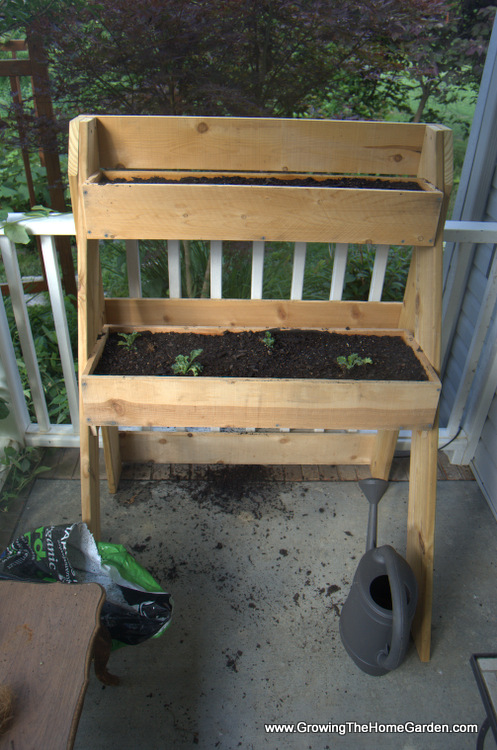 raised garden bed planter stand