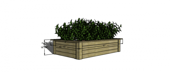 the adjustable planter beds